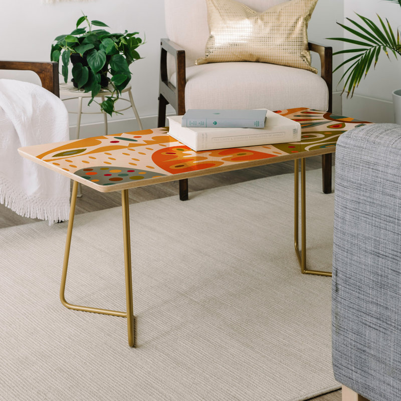 East Urban Home Andi Bird Bohemian Coffee Table Wayfair